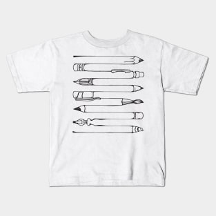 Draw, Write, Paint, & Sketch Kids T-Shirt